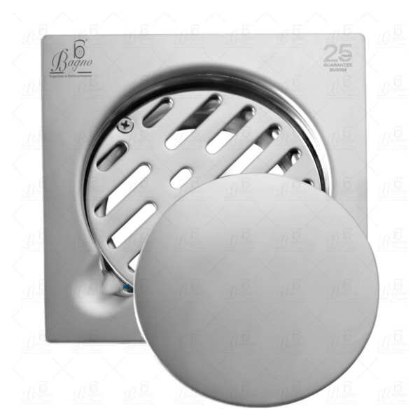 B BAGNO Premium Stainless Steel Floor Drains - FDB02 -FDB03