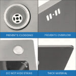 PRESITEC Premium Nano-Coated Stainless Steel Double Bowl Kitchen Sinks