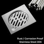 B BAGNO Premium Stainless Steel Floor Drains - FDB02 -FDB03