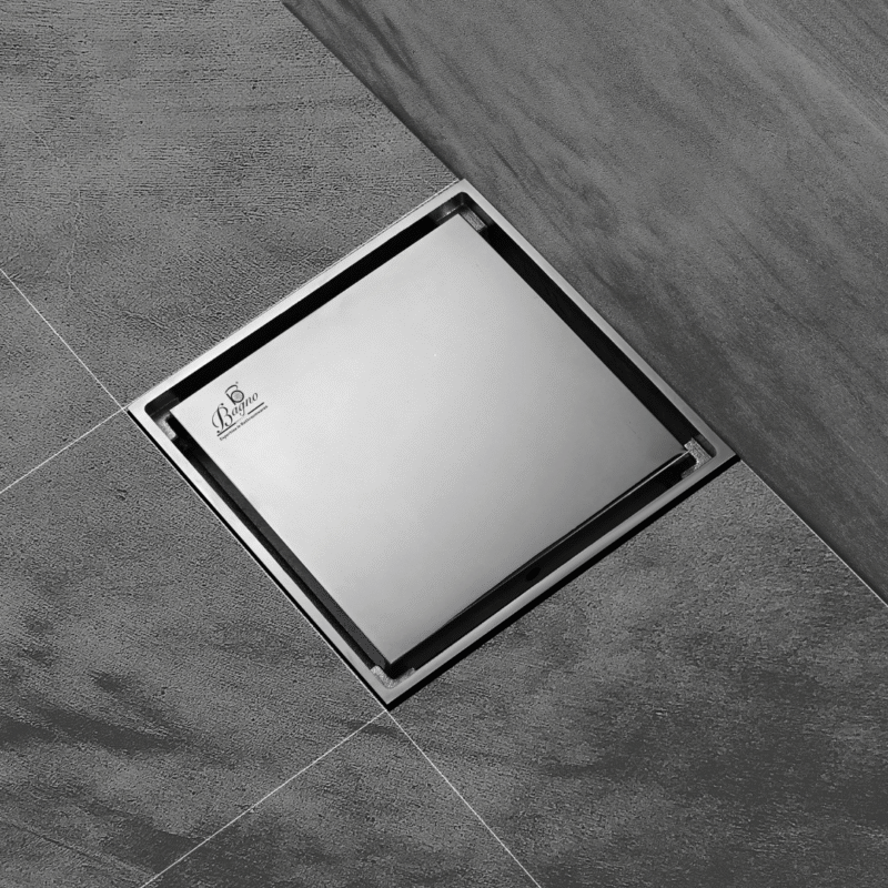 B BAGNO Stainless Steel 304 Square Clean Out - COB15 - (15x15cm)