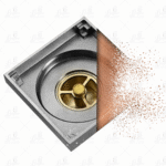 B BAGNO Stainless Steel 304 Square Clean Out - COB15 - (15x15cm)