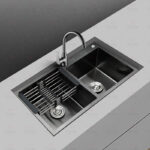 PRESITEC Premium Nano-Coated Stainless Steel Double Bowl Kitchen Sinks