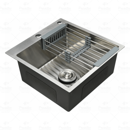 PRESITEC Premium Nano-Coated Stainless Steel Single Bowl Kitchen Sinks