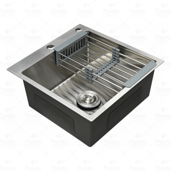 PRESITEC Premium Nano-Coated Stainless Steel Single Bowl Kitchen Sinks