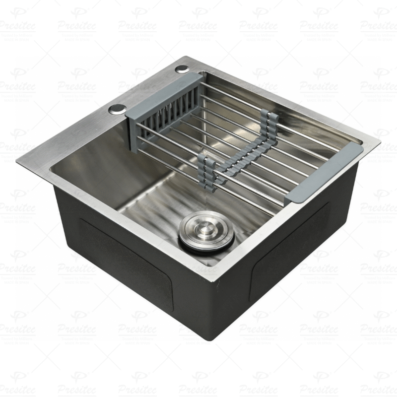 PRESITEC Premium Nano-Coated Stainless Steel Single Bowl Kitchen Sinks