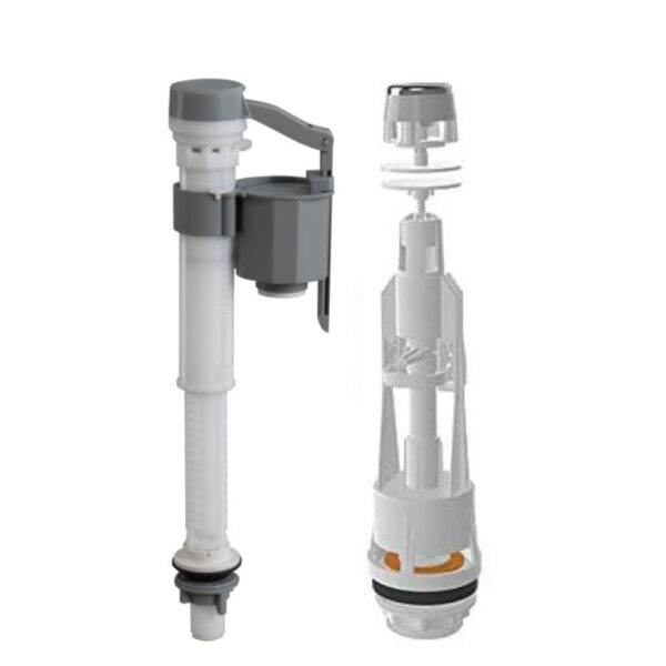 B BAGNO Bottom Entry Single Flush Valve & Fill Valve Kit - BFB01
