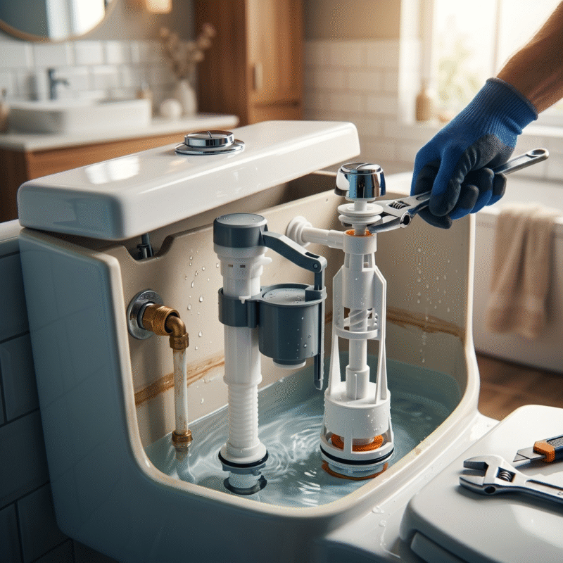 B BAGNO Bottom Entry Single Flush Valve & Fill Valve Kit - BFB01