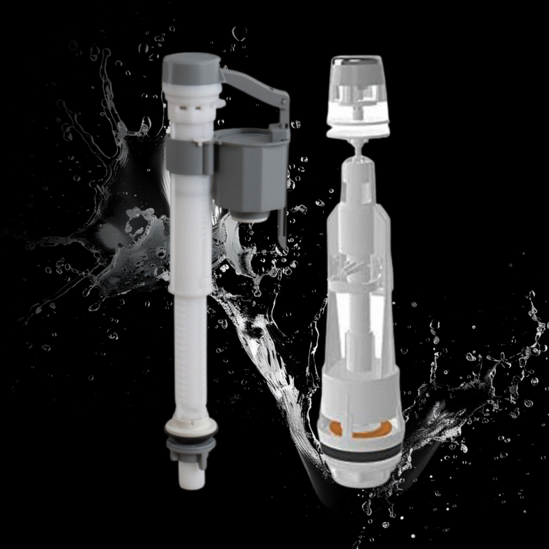 B BAGNO Bottom Entry Single Flush Valve & Fill Valve Kit - BFB01