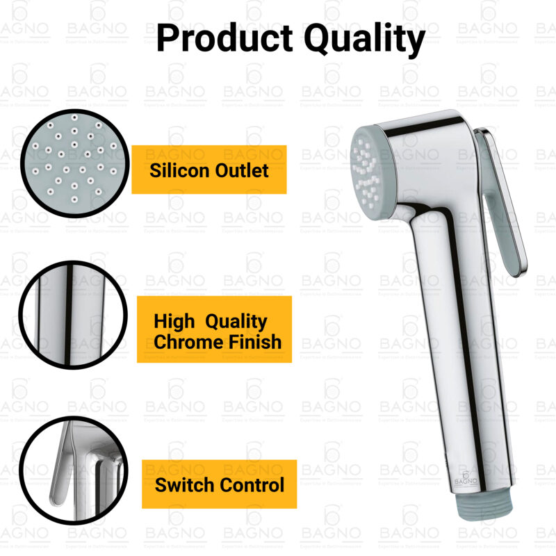 B BAGNO High-Pressure Ergonomic Shattaf-SF01