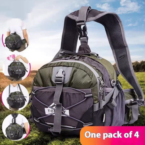Outdoor Multi-functional Sports Waist Bag Crossbody Shoulder Handbag