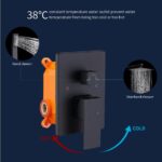 Shower System Shower Mixer Combo Set Wall-mounted