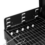Black Portable Square Carbon Oven