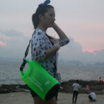 Spot beach bag anti water bucket bag PVC waterproofing bag drifting waterproof bag swimming bag outdoor sports bag