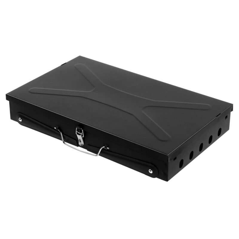 Black Portable Square Carbon Oven