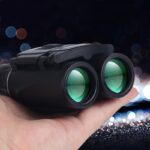 Folding Binoculars Factory, High-power, High-definition, Low-light Night Vision, Outdoor Pocket-sized Mini 40X22&