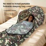 3D Sleeping Bag For One Or Two People Portable Lightweight, Mosquito-Proof And Dirt-Resistant Tent Sleeping Bag Cover For Outdoor Camping