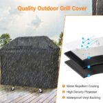 Propane Grill 3 Burner Barbecue Grill Stainless Steel Gas Grill With Side Burner And Cover For Outdoor BBQ, Camping