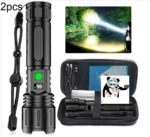 Strong Light Rechargeable Flashlight Portable Outdoor Patrol