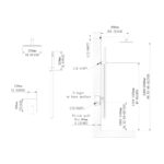 10 Inch Showerhead Bathroom Luxury Rain Shower Hybrid Shower Complete Combination Set Wall Mounted