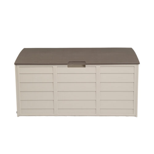 75gal 130lb Brown Plastic Patio Storage Box