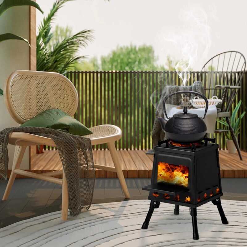 36*36*46.5cm wood camping stove