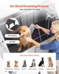 50 Inch Dog Grooming Bath Tub Stainless Steel W Ramp Water Filter