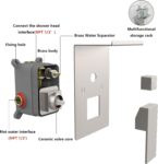Rainwater Shower System With Storage Rack, Unable To Ship On Weekends