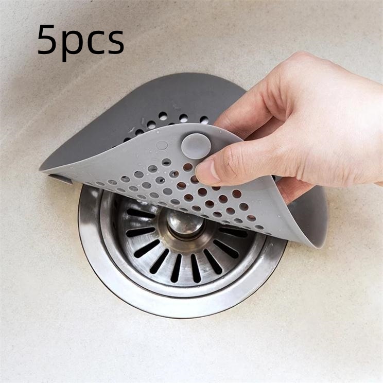 Sink Drain Strainer Hair Catchers Rubber Shower Bathtub Floor Filter Water Stopper Silicone Bathroom Kitchen Deodorant Plug