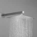 10 Inch Showerhead Bathroom Luxury Rain Shower Hybrid Shower Complete Combination Set Wall Mounted