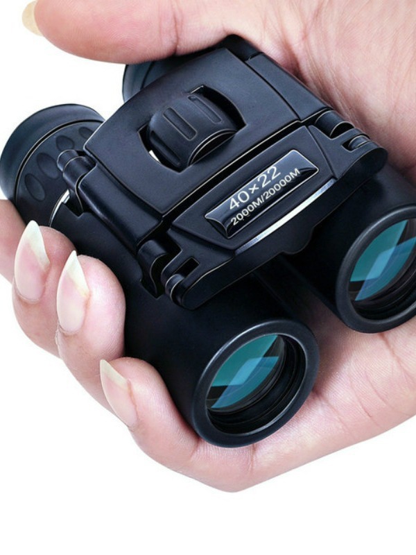 Folding Binoculars Factory, High-power, High-definition, Low-light Night Vision, Outdoor Pocket-sized Mini 40X22&