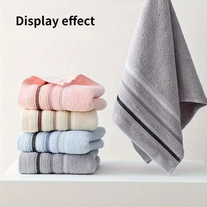 Thick Cotton Face Towel, Absorbent, Soft, Household Use, Gift Towel